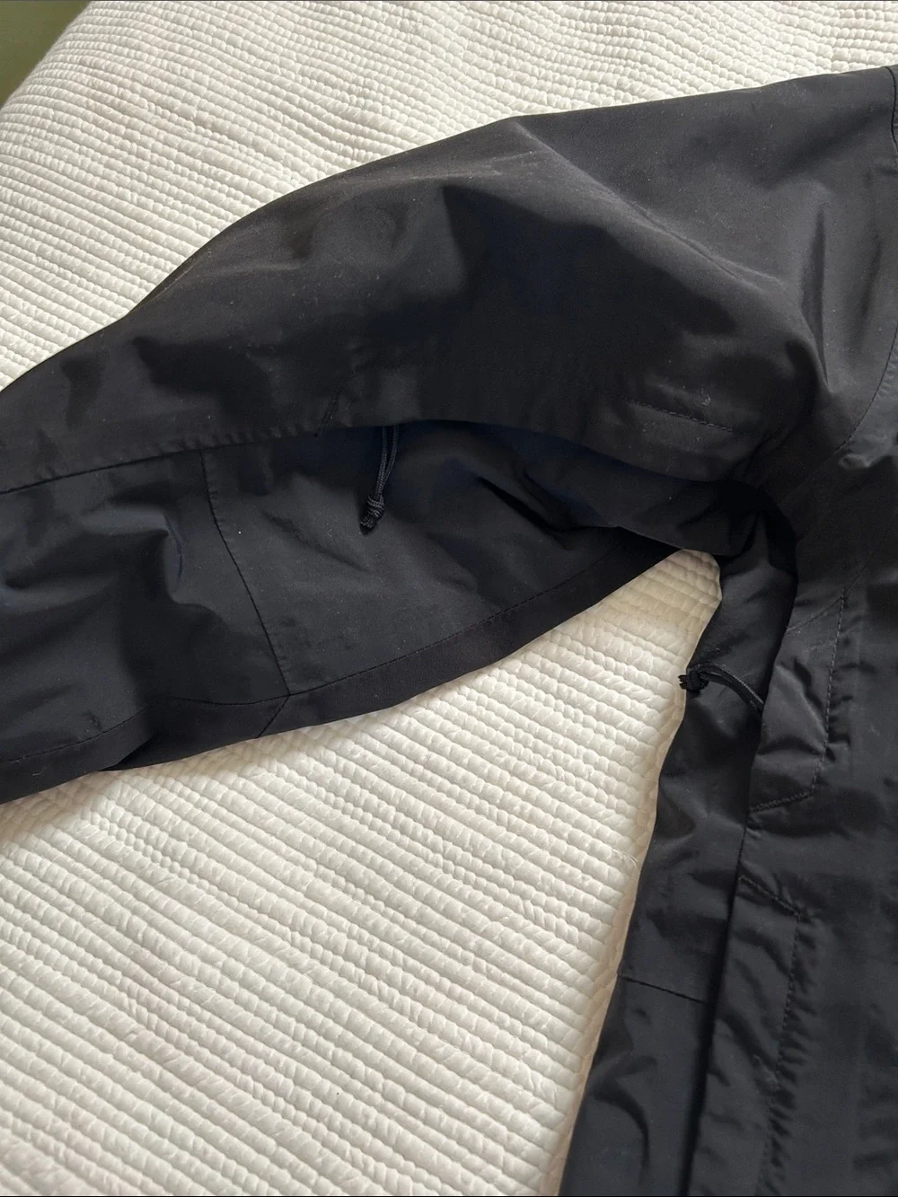 The North Face Black Men's Hooded Rain Jacket